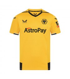 Wolverhampton Wanderers Wolves Home Soccer Jerseys Mens Football Shirts Uniforms 2022-2023